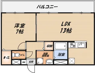 アンプルールフェールハンナハンナの間取り