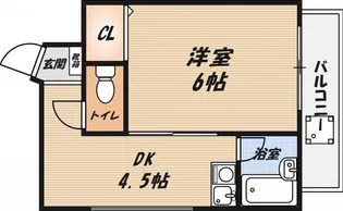 サンピア西真上の間取り