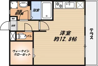 マレット フィールドB棟【1階】の間取り