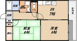 ハイツアシーネの間取り