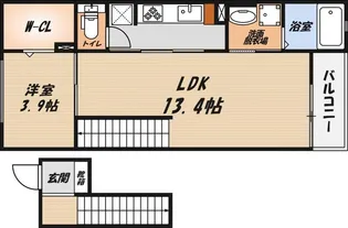 ヴォナールコートの間取り