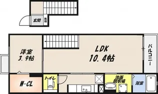 ヴォナール コート【4階】の間取り