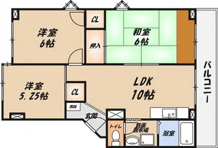 ドリームオアシスの間取り