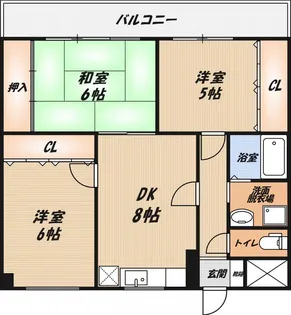 レジェンド川添の間取り