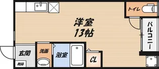 テンマハイツの間取り