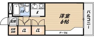 ビエラコート高槻の間取り