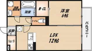 サンライズ【1階】の間取り