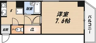 万里乃ビルの間取り