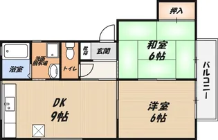 グレースメゾンの間取り