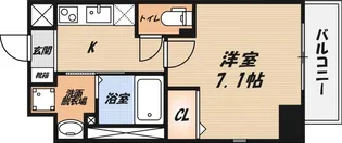 コートドール高槻の間取り