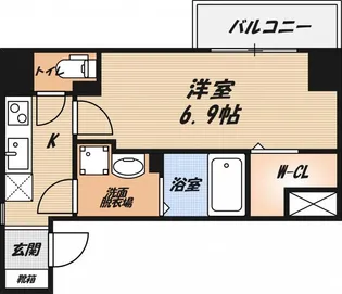 コートドール高槻の間取り