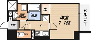 K&K芥川【2階】の間取り