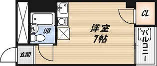 フォンティーヌ高槻1【2階】の間取り