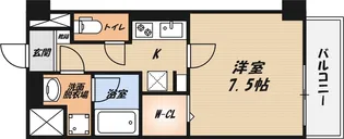 AZURE京口【6階】の間取り