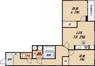 フォレリヴィエールの間取り