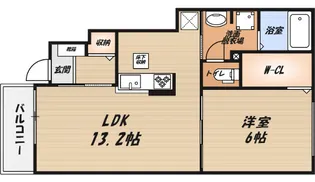 フィオーレつつみ2の間取り