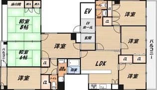 グランベールの間取り