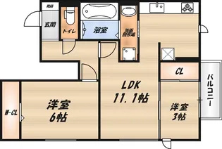 令和高浜館【1階】の間取り