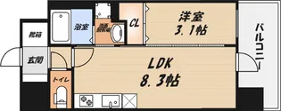 VIVRE高槻の間取り