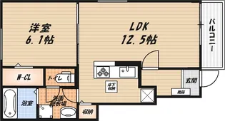 ベルオーブ1の間取り