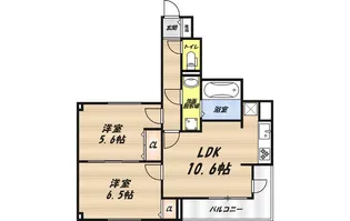 クローバーノワールの間取り
