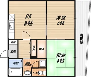 ワイズベルドミールの間取り