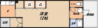 明野マンションの間取り