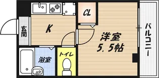 高槻井上ビルの間取り