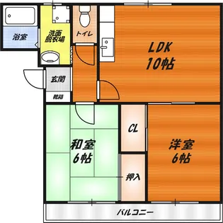 ドゥネフリエールの間取り