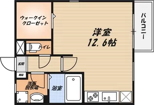 マレットフィールドA棟の間取り