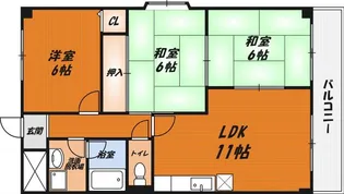 ソシアルミエールの間取り