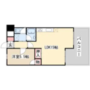 朝日プラザ新神戸【5階】の間取り