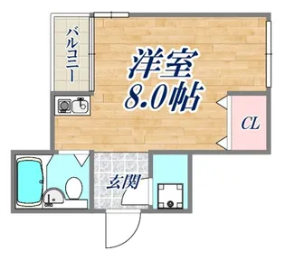 エンゼルマリン元町【7階】の間取り