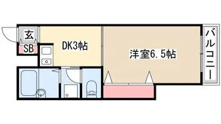 サンマジェスタ【3階】の間取り