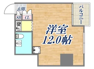 ネオアージュ神戸元町【6階】の間取り