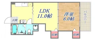 マンションヤノ【2階】の間取り