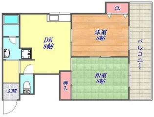 進藤ビル【5階】の間取り