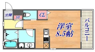 COZY8【2階】の間取り