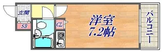 ライオンズマンション神戸花隈【2階】の間取り