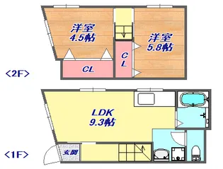 ノベラ篠原北町の間取り