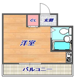 ルーブル西灘【2階】の間取り
