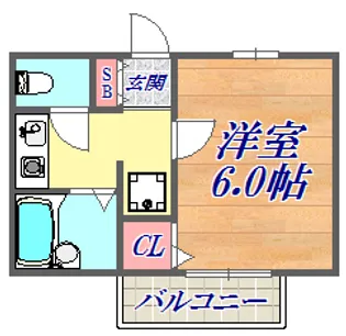 シャルムN【1階】の間取り