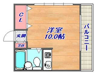 グランディア篠原弐番館【2階】の間取り