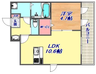 AUTUM MAISON【3階】の間取り