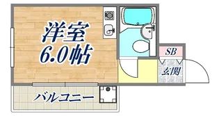 ハイツウエダ【2階】の間取り