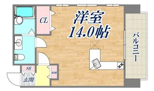 NEO壱番館【3階】の間取り