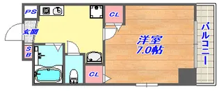 アイビスパーク【5階】の間取り