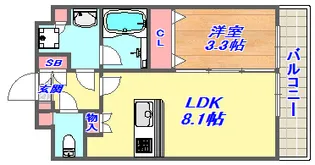 アーバネックス神戸六甲【506号室】の間取り