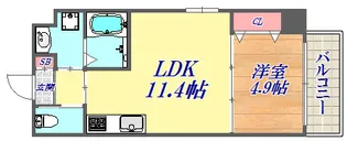 アルカディア【4階】の間取り