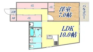 美澄ビル【3階】の間取り